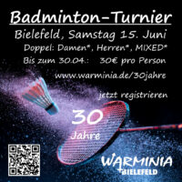 Badminton-30Jahre